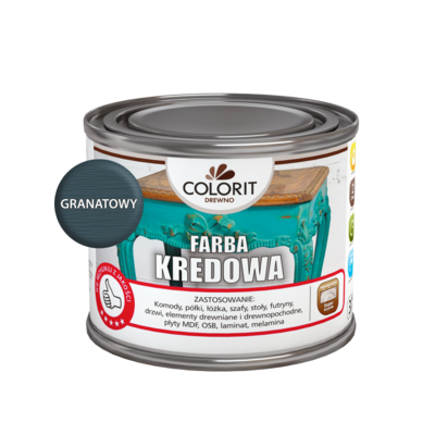 Farba kredowa granatowy 375 ml