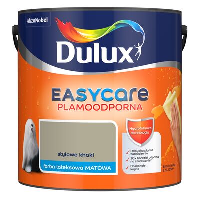Farba lateksowa EasyCare Plamoodporna Stylowe Khaki 2,5 l Dulux