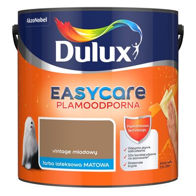 Farba lateksowa EasyCare Plamoodporna Vintage Miodowy 2,5 l Dulux