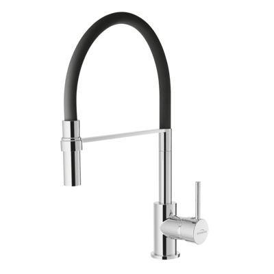 Bateria zlewozmywakowa Kameleon czarny/chrom Invena