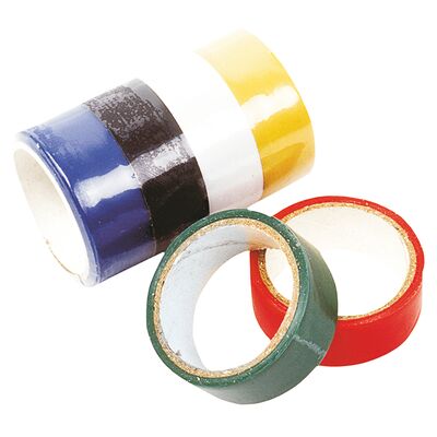 Taśmy izolacyjne 19 mm x 3 m 6 sztuk Top Tools