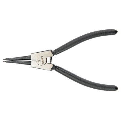 Szczypce segera do pierścieni osadczych 180 mm zewnętrzne proste TOPEX