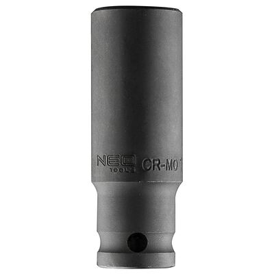 Nasadka udarowa 1/2" długa 19 x 78 mm Cr-Mo NEO