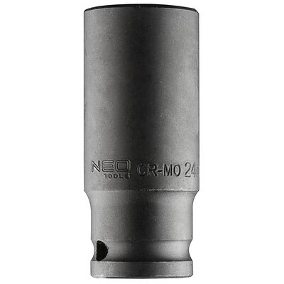 Nasadka udarowa 1/2" długa 24 x 78 mm Cr-Mo NEO
