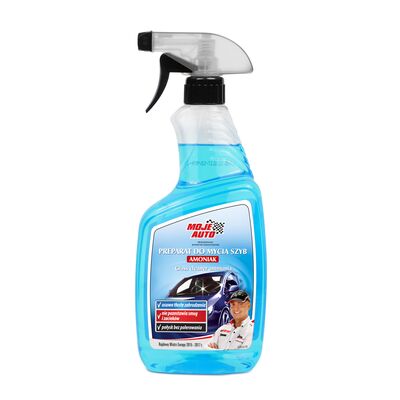 Płyn do mycia szyb Amoniak 650 ml - atomizer MOJE AUTO