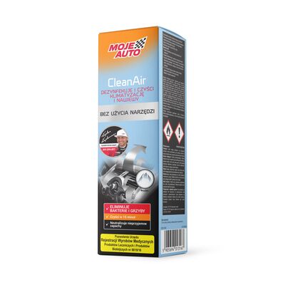 Odświeżacz klimatyzacji i nawiewów - CleanAir Arctic 150 ml MOJE AUTO
