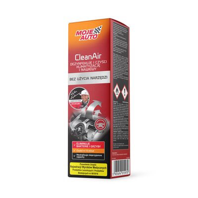 Odświeżacz klimatyzacji i nawiewów - CleanAir New Car 150 ml MOJE AUTO