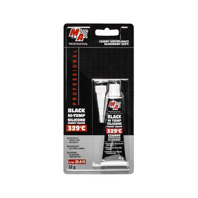 Uszczelniacz silikonowy czarny 329°C-32 g MA PROFESSIONAL