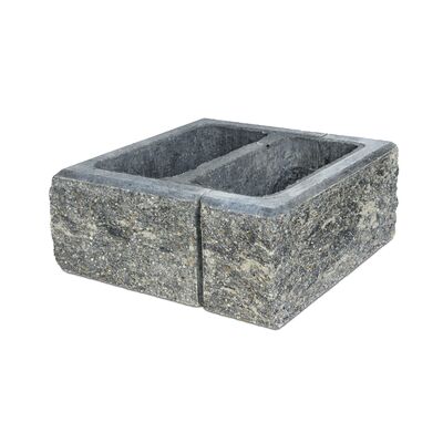 Bloczek słupkowy JONIEC® - GORC® GUD+GAD Onyx 38 x 38 x 16 cm
