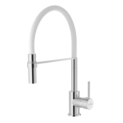 Bateria zlewozmywakowa Kameleon biały/chrom Invena