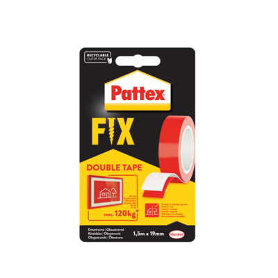 Taśma dwustronna FIX 120 kg 1,5 m x 19 mm Pattex