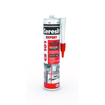 Klej, uszczelniacz, wypełniacz CS101 Expert biały 280 ml Ceresit