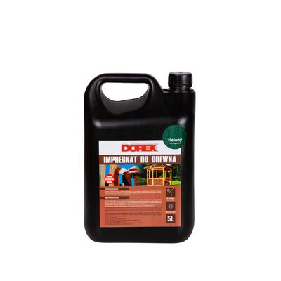Impregnat do drewna zielony 5 l Dorex