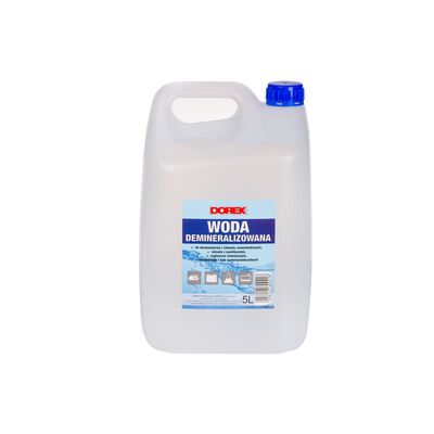 Woda demineralizowana 5 l Dorex
