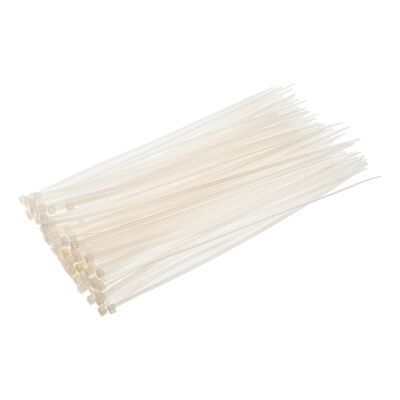 Opaska zaciskowa 2.5 x 100 mm 100 sztuk Top Tools