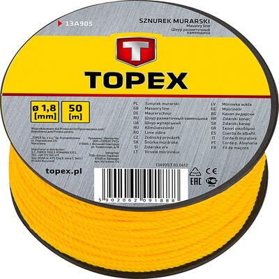Sznurek murarski 50 m TOPEX