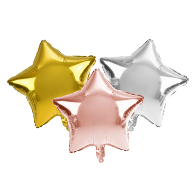 Balon foliowy gwiazda