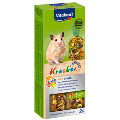 Kolba dla chomika Kracker 2 sztuki multivitamina Vitakraft