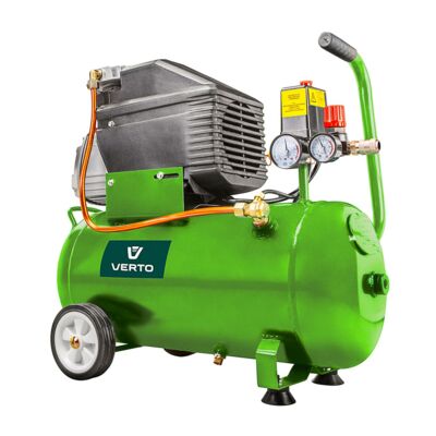 Kompresor olejowy 24 l, 230 V, marki VERTO
