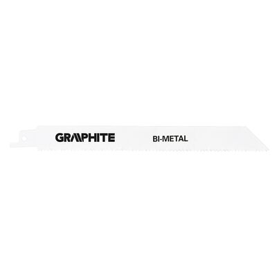 Brzeszczot bagnetowy 225 x 20 x 0,9 mm, 6 TPI, komplet 2 sztuki GRAPHITE