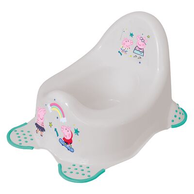 Nocnik z funkcją antypoślizgową peppa jasnoszary adam 38 x 27 x 23,5 cm keeeper
