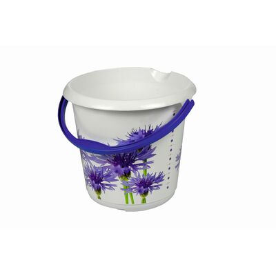 Wiadro deco 10 l biały ilvie 