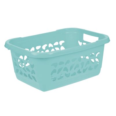 Kosz na pranie Jost 32 l 55 x 40 x 23 cm niebieski Keeeper