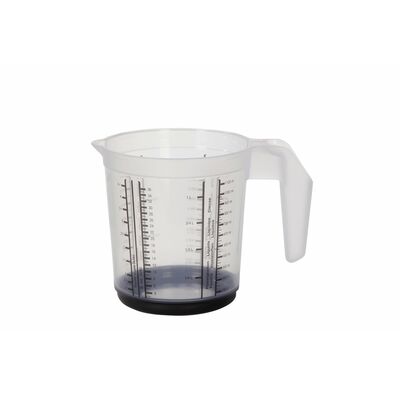 Dzbanek z miarką i funkcją antypoślizgową 0,5 l grafit massimo Ø10,5 x 11,5 cm keeeper