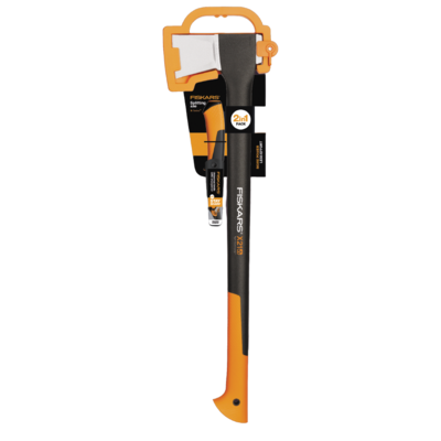 Zestaw siekiera rozłupująca 71 cm X21 L + nóż uniwersalny Hardware Fiskars