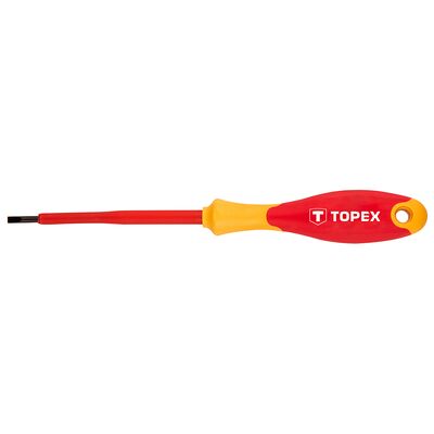 Wkrętak płaski 1000 V, 3,0 x 100 mm, CrMo TOPEX