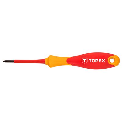 Wkrętak krzyżowy 1000 V, PH0 x 60 mm TOPEX