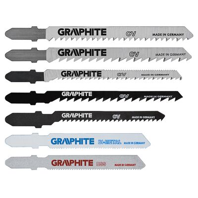 Brzeszczot do wyrzynarki, uchwyt typu T, 10 sztuk, GRAPHITE