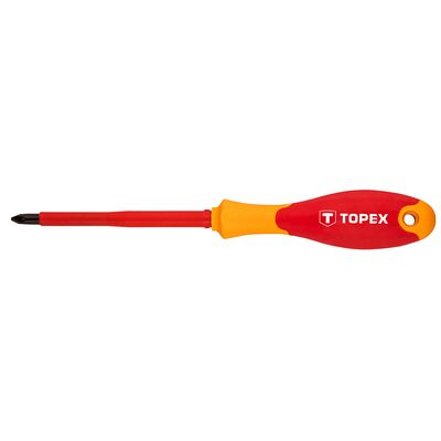 Wkrętak krzyżowy 1000 V, PZ1 x 80 mm TOPEX