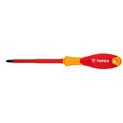 Wkrętak krzyżowy 1000 V, PZ2 x 100 mm TOPEX