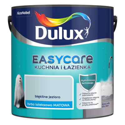 Farba Dulux EasyCare Kuchnia i Łazienka Błękitne Jezioro 2,5 l