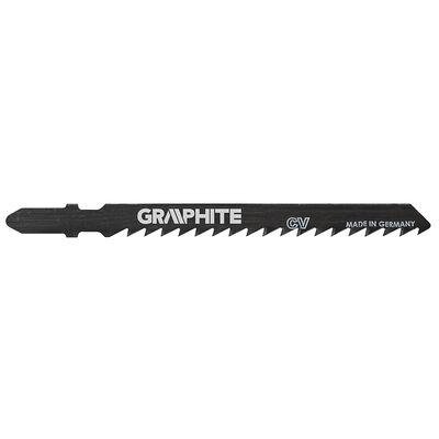 Brzeszczot do wyrzynarki, 6 TPI, uchwyt typu T, komplet 2 sztuki, GRAPHITE
