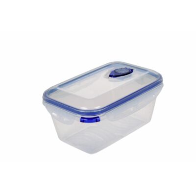 Pojemnik All-4-Fresh prostokątny 1,7 l niebieski transparent 22,5 x 14,5 x 11 cm keeeper