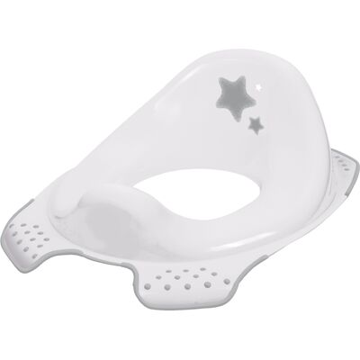 Nakładka sedesowa z funkcją antypoślizgową stars ewa kosmiczny biały 30 x 40 x 15 cm keeeper