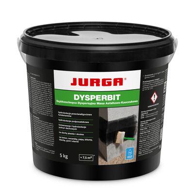 Masa asfaltowo-kauczukowa Dysperbit 5 kg Jurga