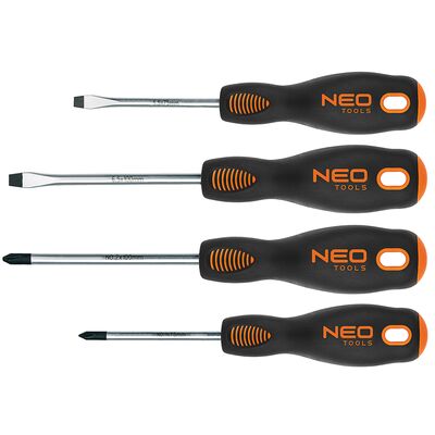 Wkrętaki zestaw 4 sztuki NEO