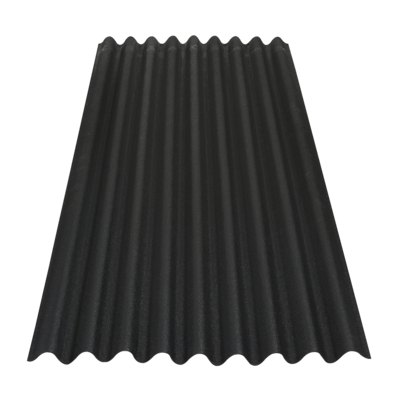 Falista płyta bitumiczna Base czarna 200 x 86 cm Onduline