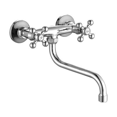 Bateria zlewozmywakowa ścienna STILO BKI 080D chrom Kuchinox