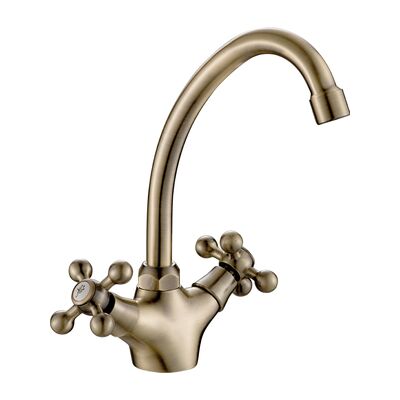 Bateria zlewozmywakowa stojąca STILO BKI 560D mosiądz antyczny Kuchinox