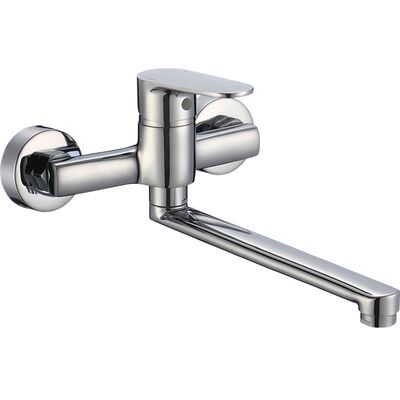 Bateria zlewozmywakowa ścienna PANA BKN 080D chrom Kuchinox
