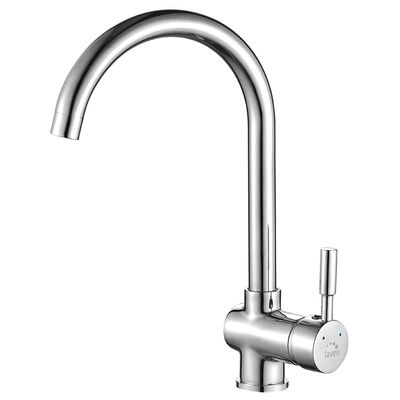Bateria zlewozmywakowa stojąca z wylewką U LETE BKU 068D chrom Kuchinox