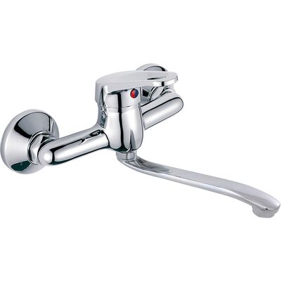Bateria zlewozmywakowa ścienna GRACE BKY 080D chrom Kuchinox