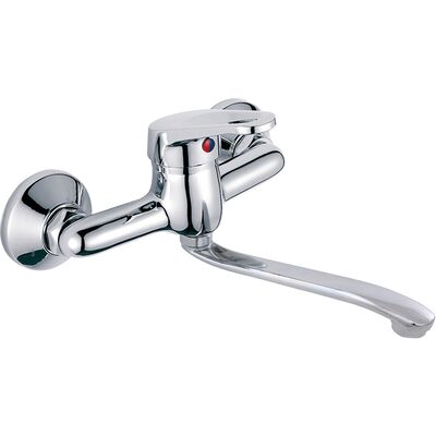 Bateria zlewozmywakowa ścienna GRACE BKY 080D chrom Kuchinox