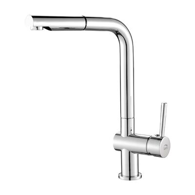 Bateria zlewozmywakowa stojąca z wyciąganą wylewką L LUNA BLZ 069D chrom Laveo