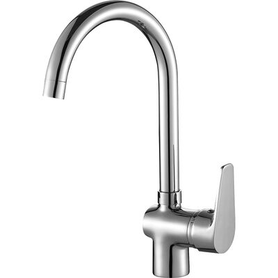 Bateria zlewozmywakowa stojąca z wylewką U LUGA BQL 068D chrom Kuchinox