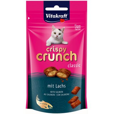 Przysmak dla kota Crispy Crunch łosoś 60 g Vitakraft